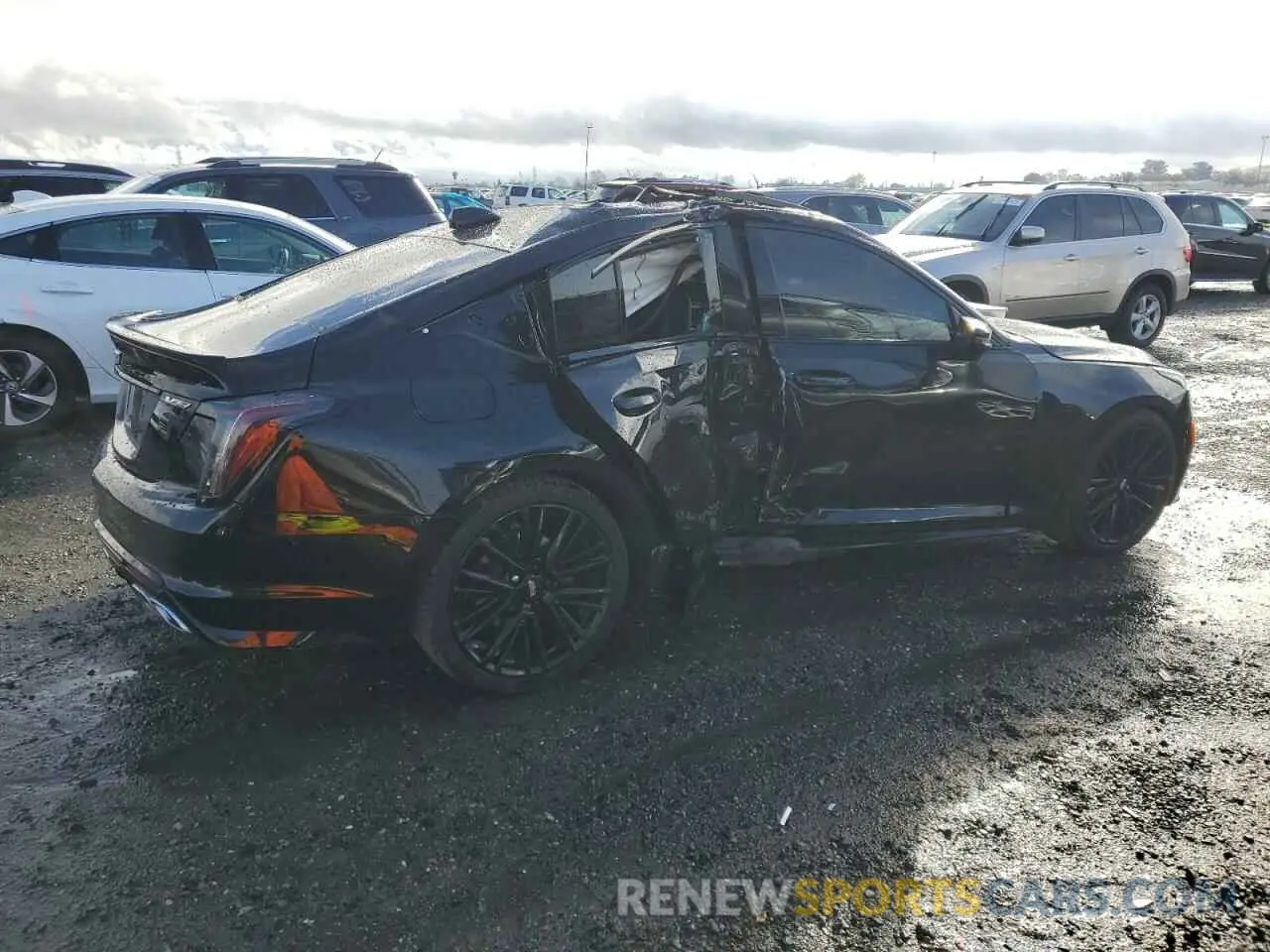 3 Photograph of a damaged car 1G6DR5RW0M0130767 CADILLAC CT5 2021