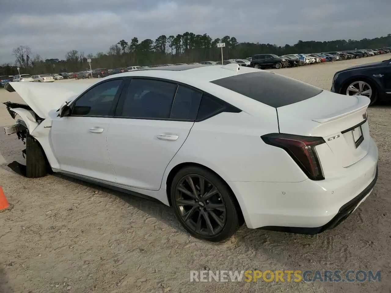 2 Photograph of a damaged car 1G6DR5RW9M0145803 CADILLAC CT5 2021