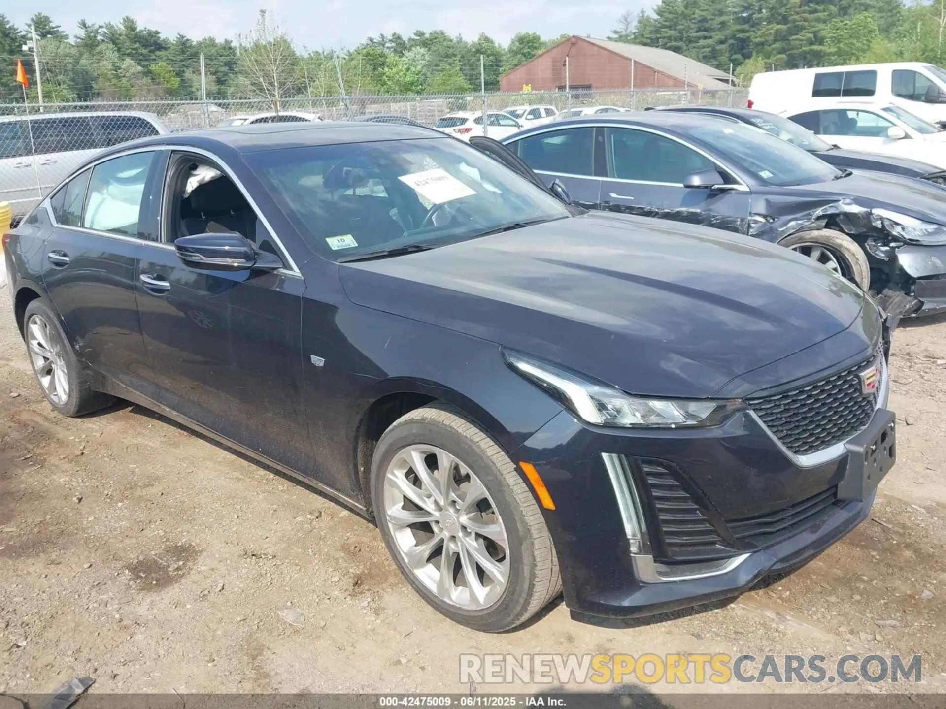 1 Photograph of a damaged car 1G6DT5RK5M0116734 CADILLAC CT5 2021