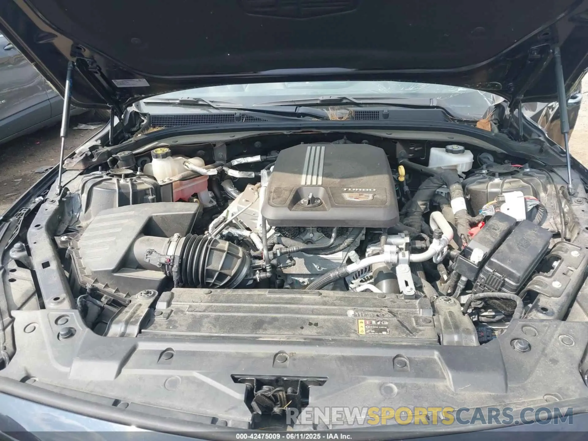 10 Photograph of a damaged car 1G6DT5RK5M0116734 CADILLAC CT5 2021