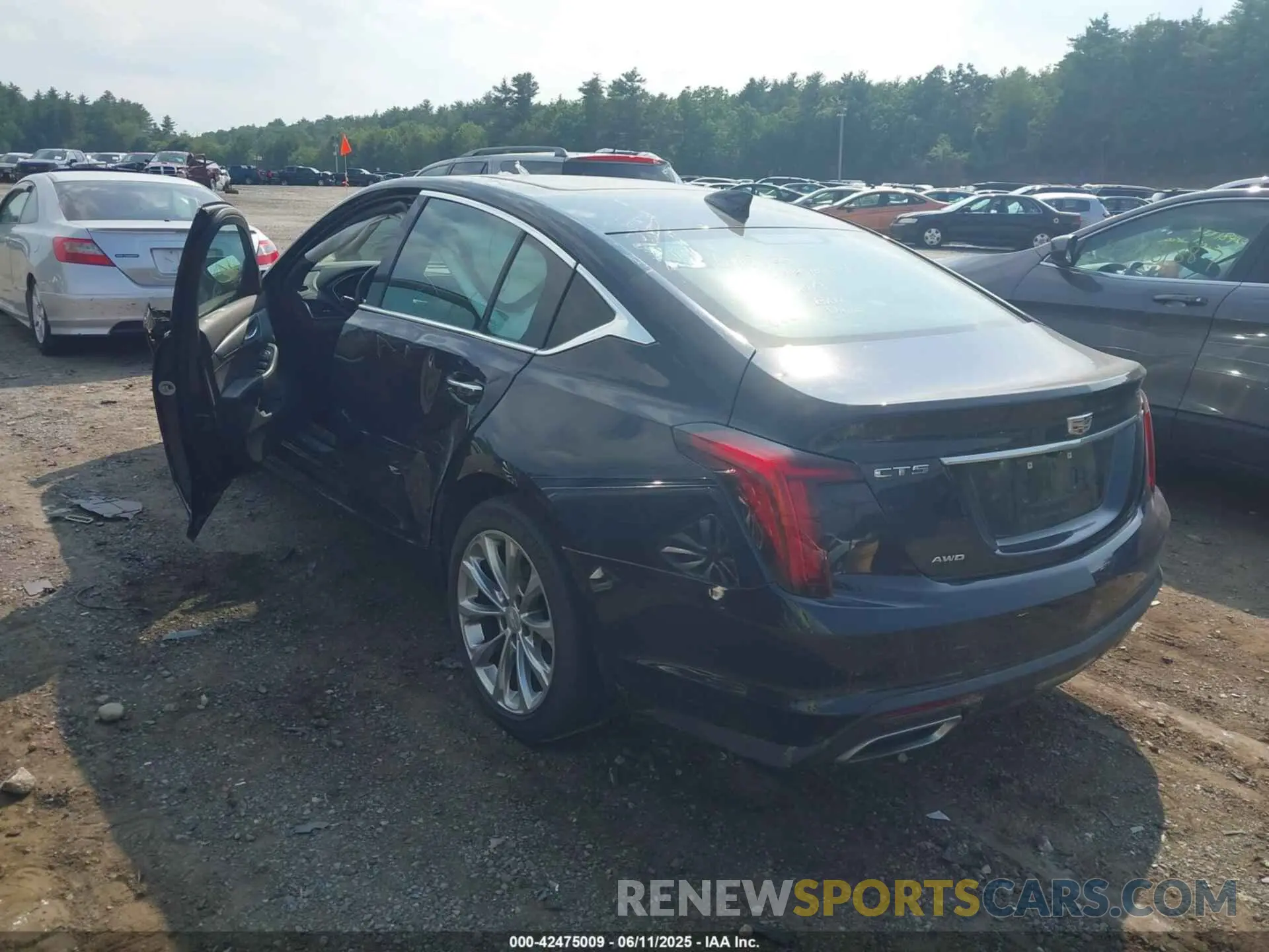 3 Photograph of a damaged car 1G6DT5RK5M0116734 CADILLAC CT5 2021