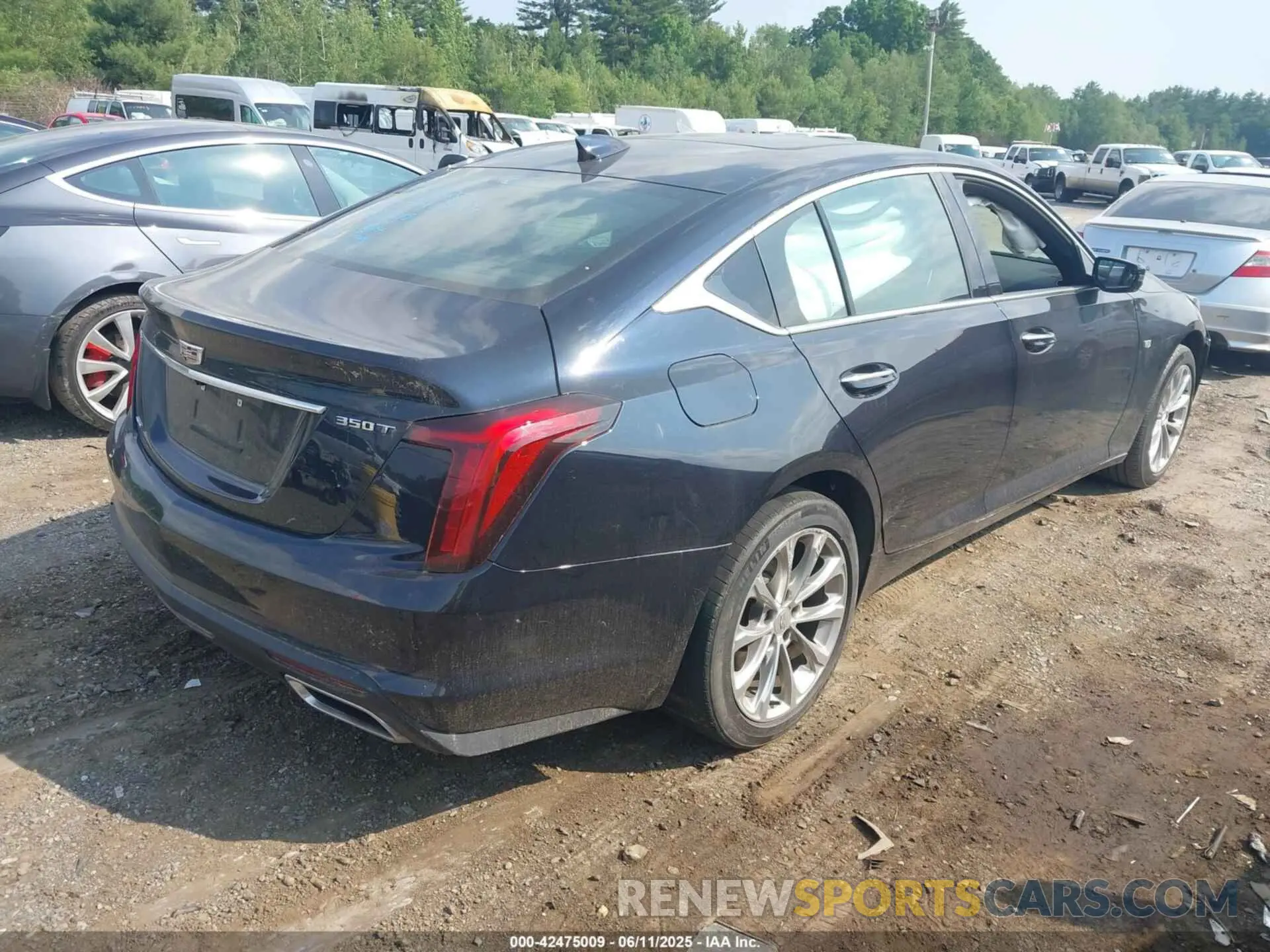 4 Photograph of a damaged car 1G6DT5RK5M0116734 CADILLAC CT5 2021