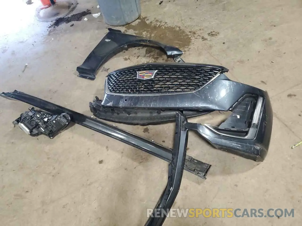 12 Photograph of a damaged car 1G6DT5RK8M0107543 CADILLAC CT5 2021