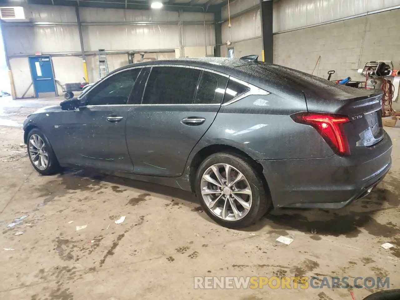 2 Photograph of a damaged car 1G6DT5RK8M0107543 CADILLAC CT5 2021