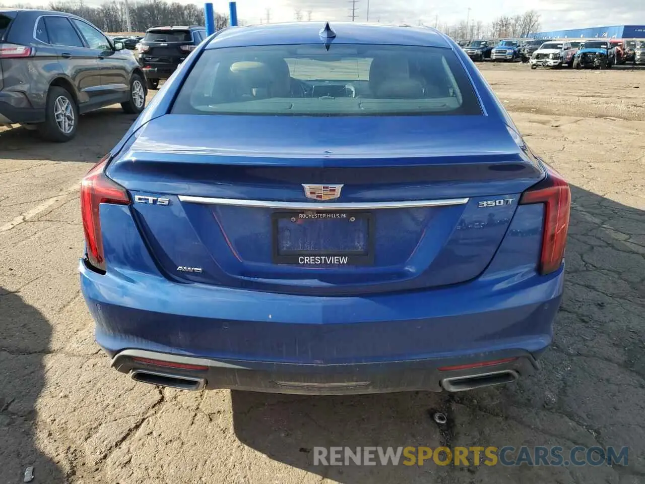 6 Photograph of a damaged car 1G6DT5RK8M0144298 CADILLAC CT5 2021