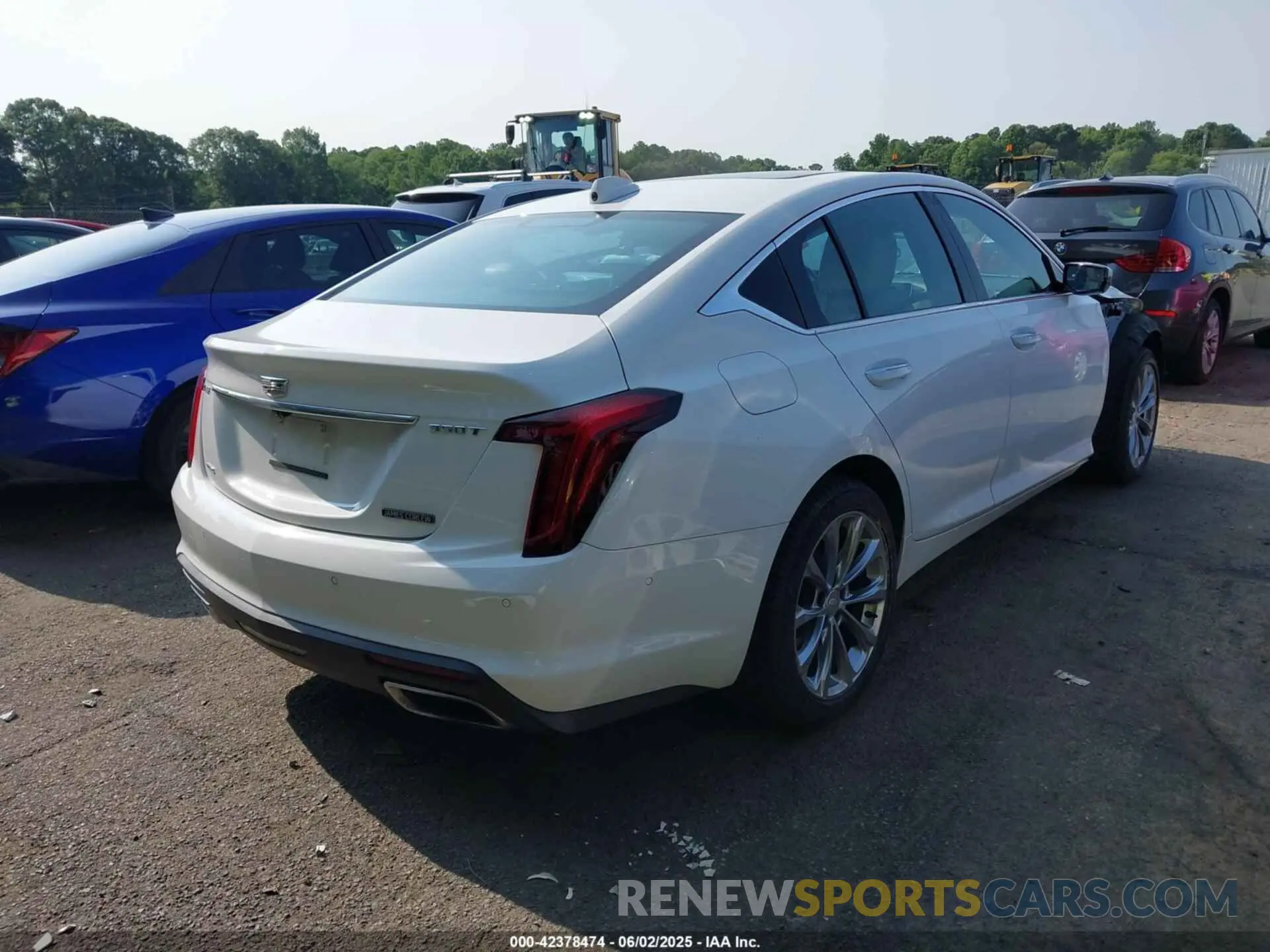 4 Photograph of a damaged car 1G6DT5RKXM0119662 CADILLAC CT5 2021