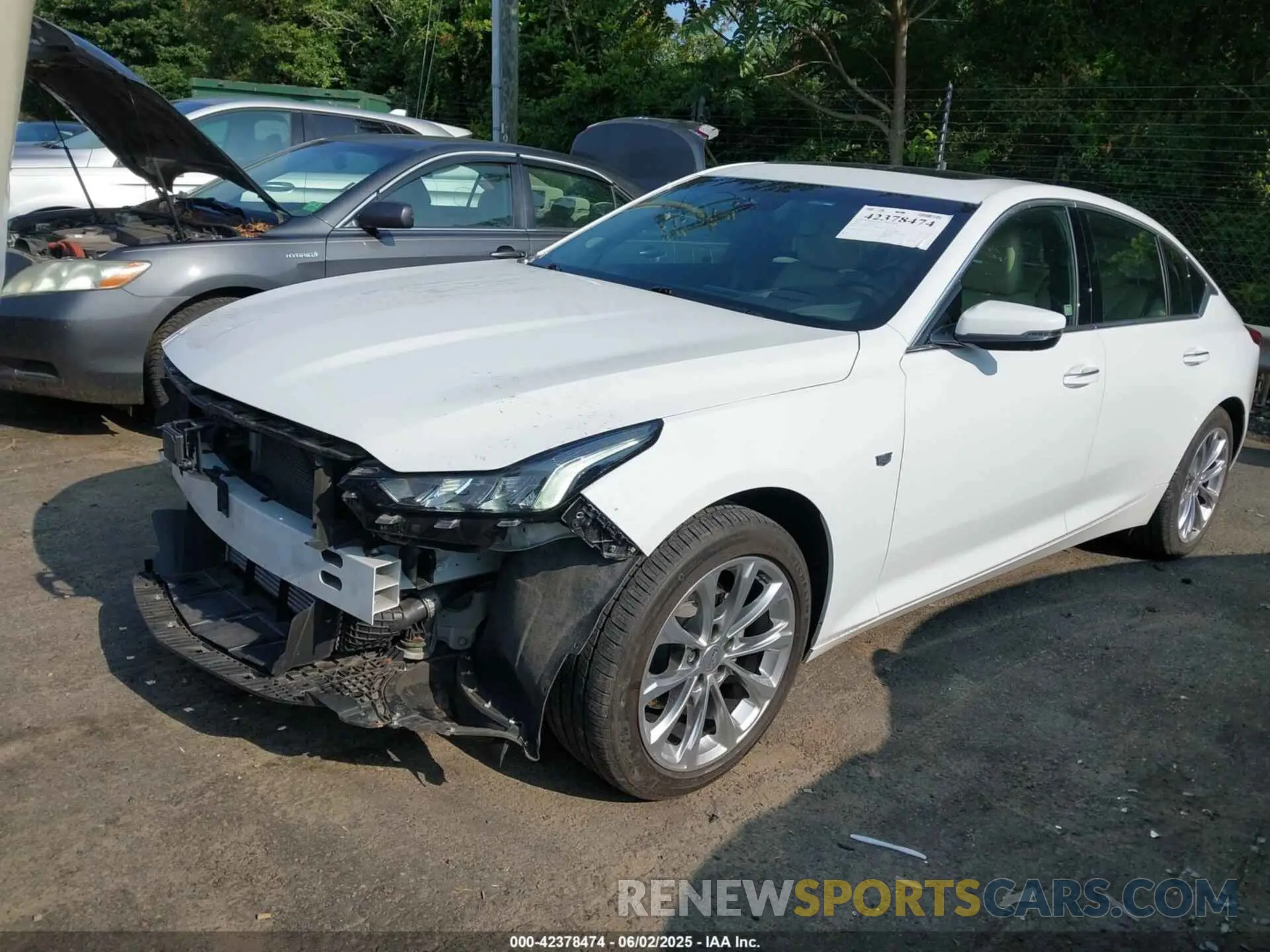 6 Photograph of a damaged car 1G6DT5RKXM0119662 CADILLAC CT5 2021