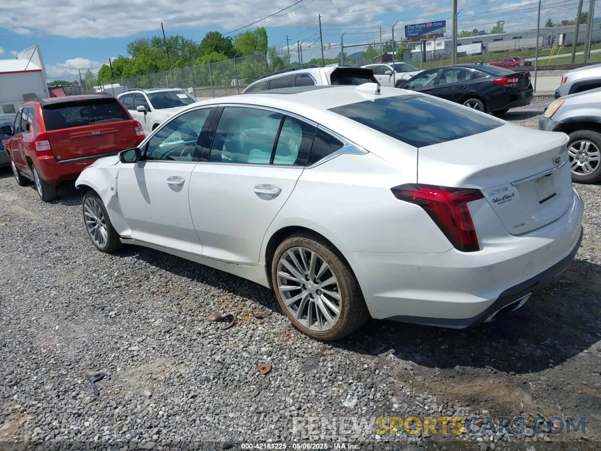 3 Photograph of a damaged car 1G6DT5RW5M0143287 CADILLAC CT5 2021