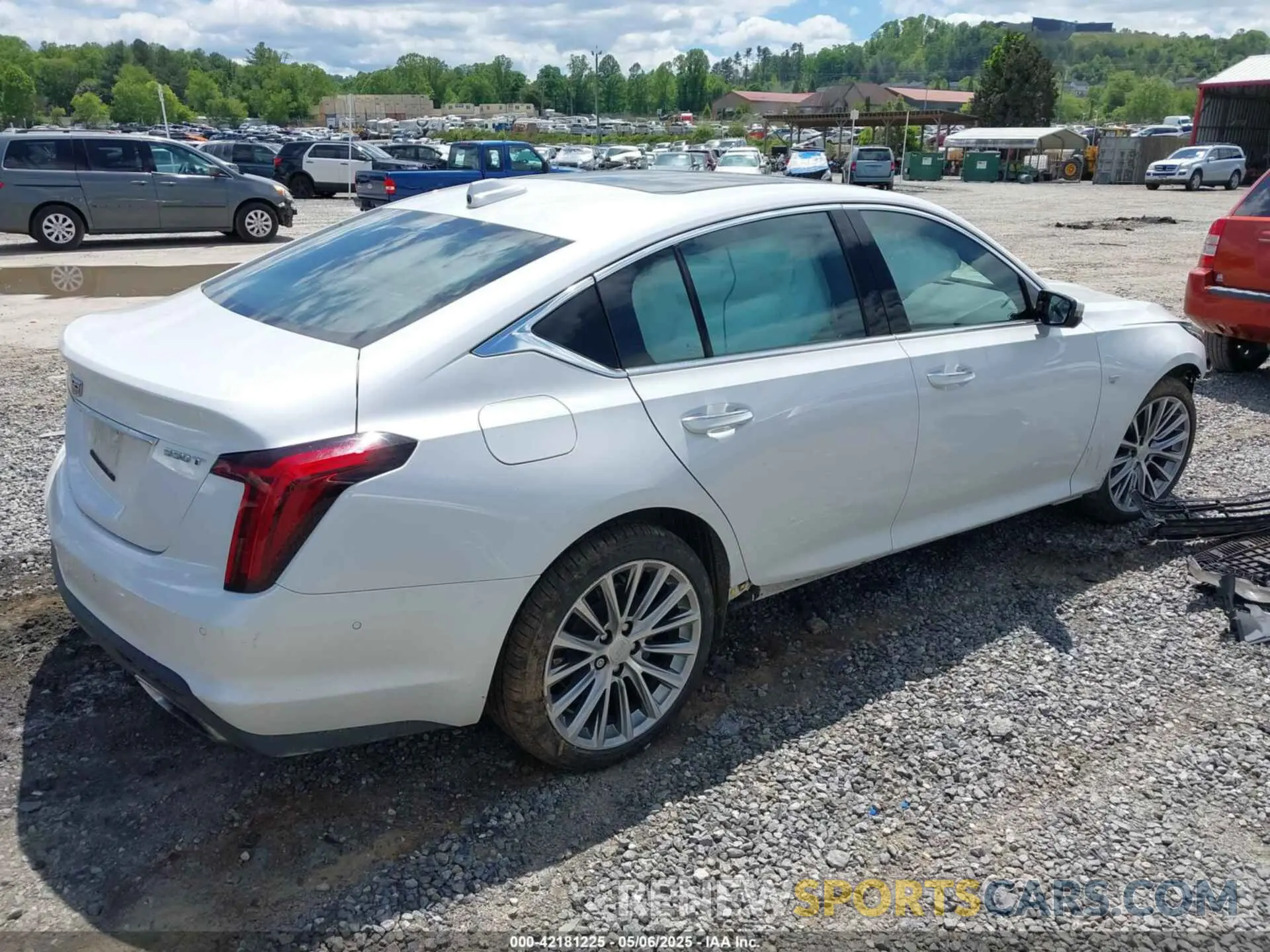 4 Photograph of a damaged car 1G6DT5RW5M0143287 CADILLAC CT5 2021