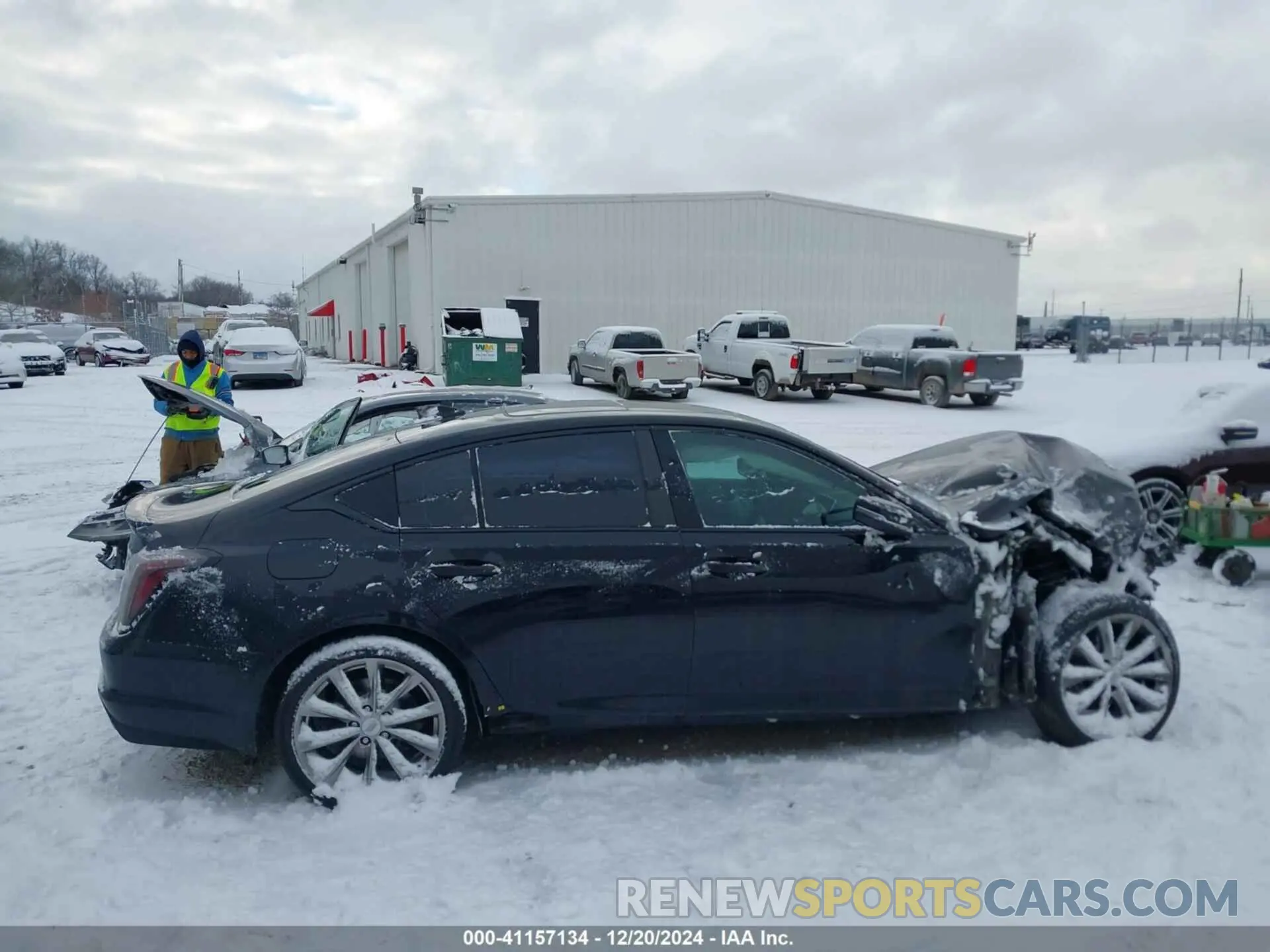 13 Photograph of a damaged car 1G6DU5RK1M0135455 CADILLAC CT5 2021