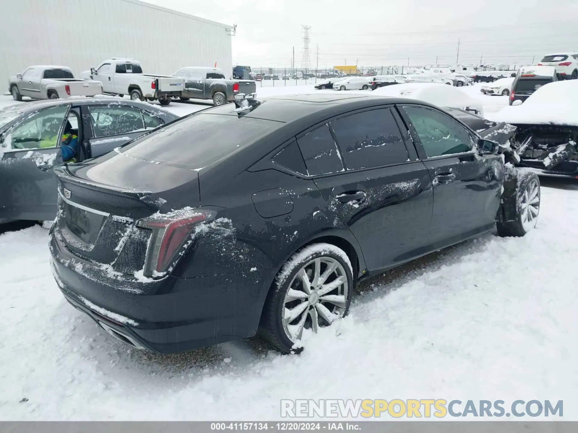 4 Photograph of a damaged car 1G6DU5RK1M0135455 CADILLAC CT5 2021
