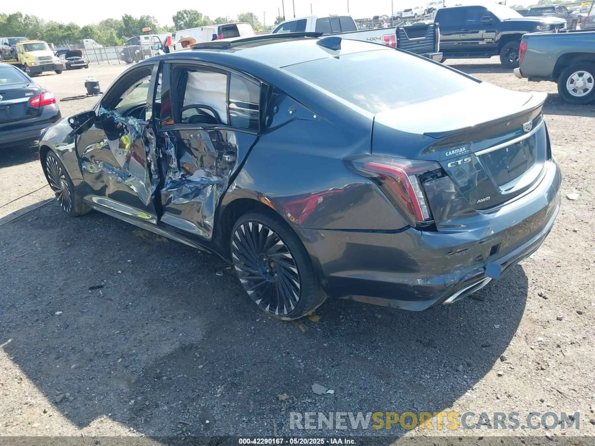 3 Photograph of a damaged car 1G6DU5RK5M0119890 CADILLAC CT5 2021