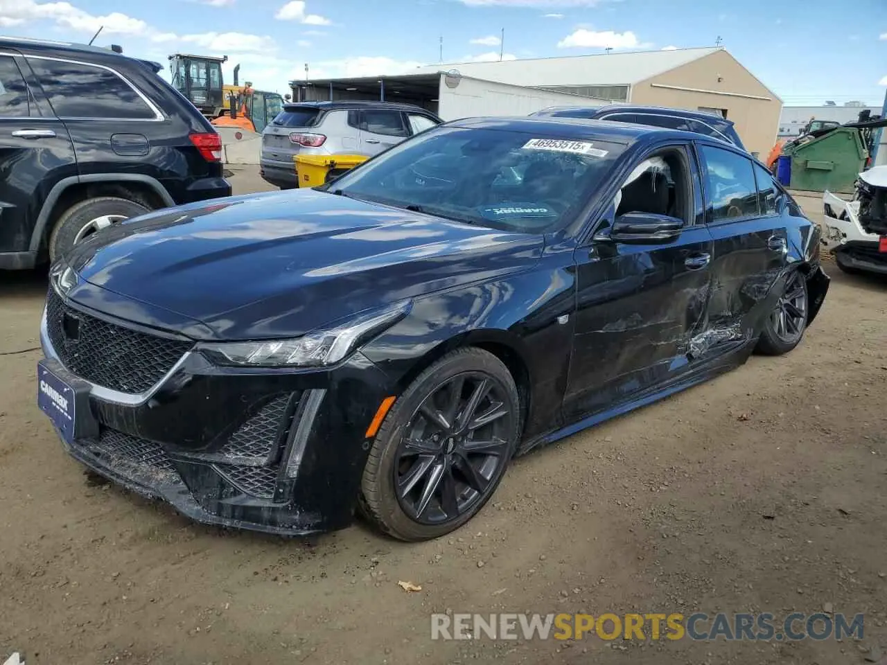 1 Photograph of a damaged car 1G6DU5RK9M0116314 CADILLAC CT5 2021