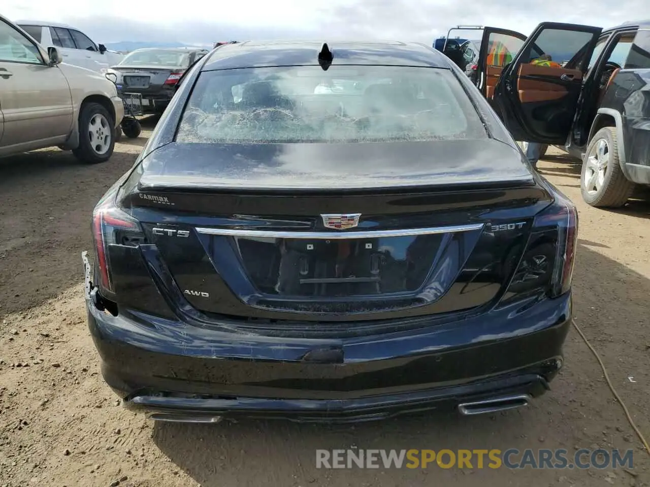 6 Photograph of a damaged car 1G6DU5RK9M0116314 CADILLAC CT5 2021
