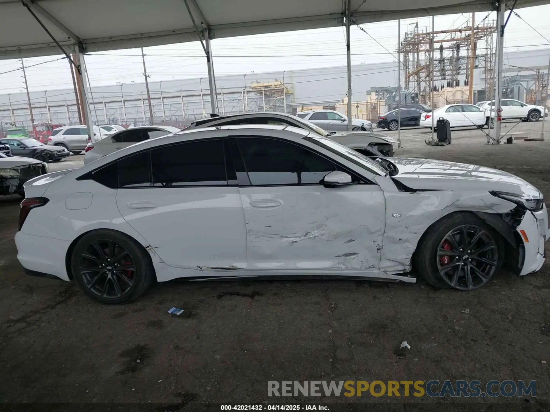 13 Photograph of a damaged car 1G6DU5RK9M0117981 CADILLAC CT5 2021