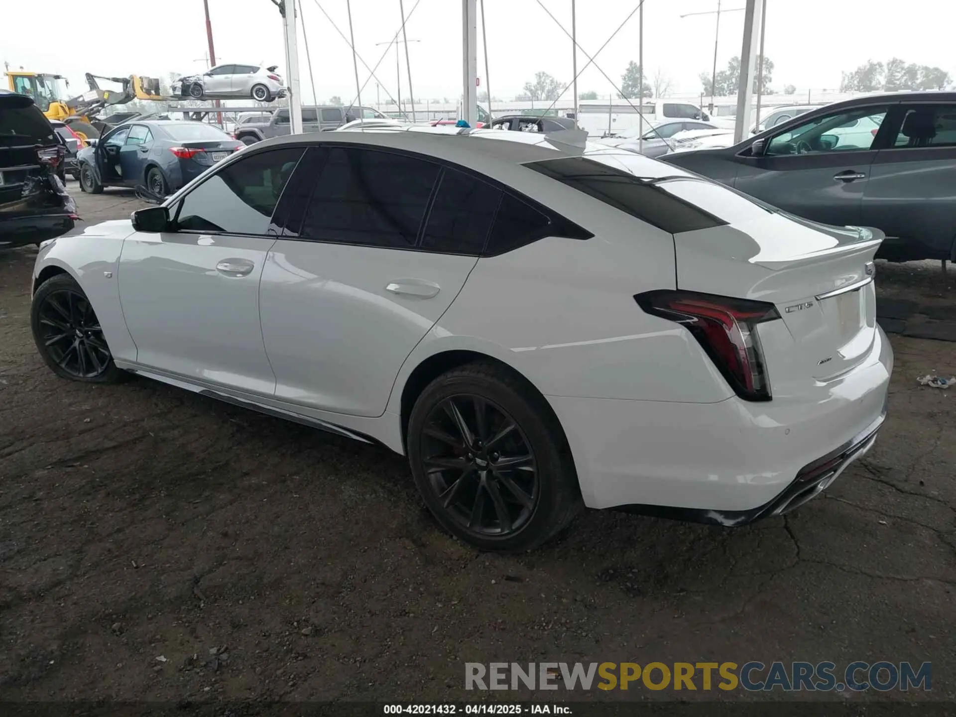 3 Photograph of a damaged car 1G6DU5RK9M0117981 CADILLAC CT5 2021