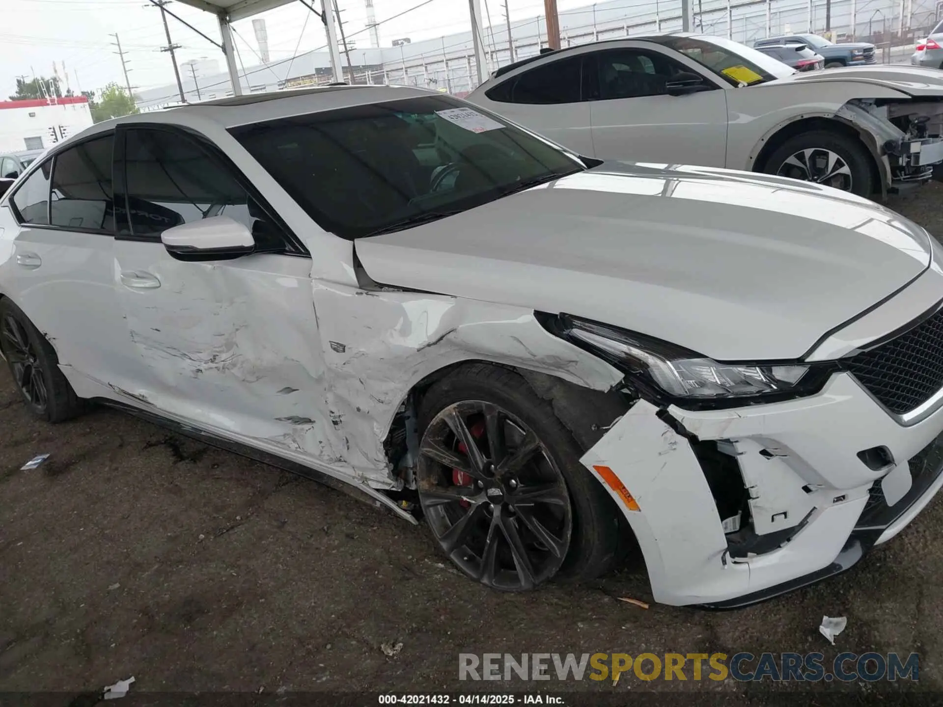 6 Photograph of a damaged car 1G6DU5RK9M0117981 CADILLAC CT5 2021