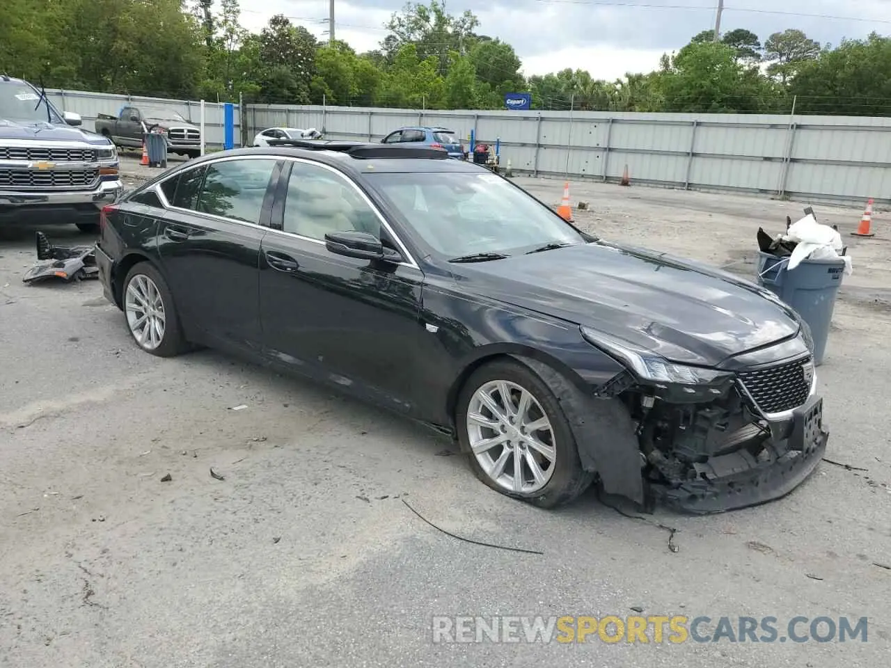 4 Photograph of a damaged car 1G6DW5RK2M0112664 CADILLAC CT5 2021