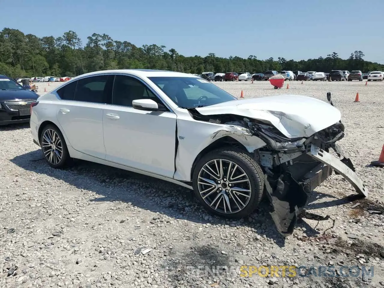 4 Photograph of a damaged car 1G6DW5RKXM0112301 CADILLAC CT5 2021