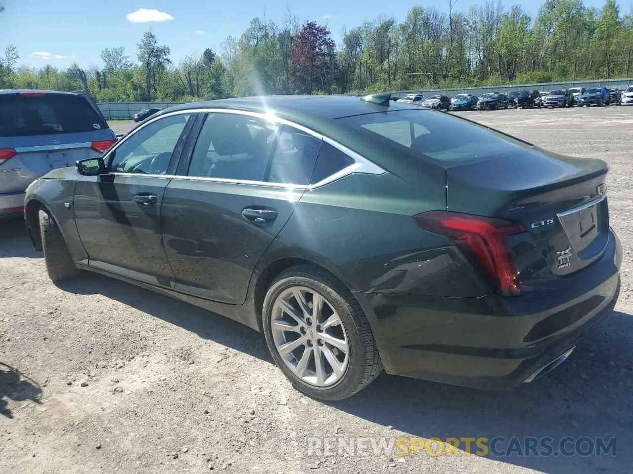 2 Photograph of a damaged car 1G6DX5RK0M0109355 CADILLAC CT5 2021