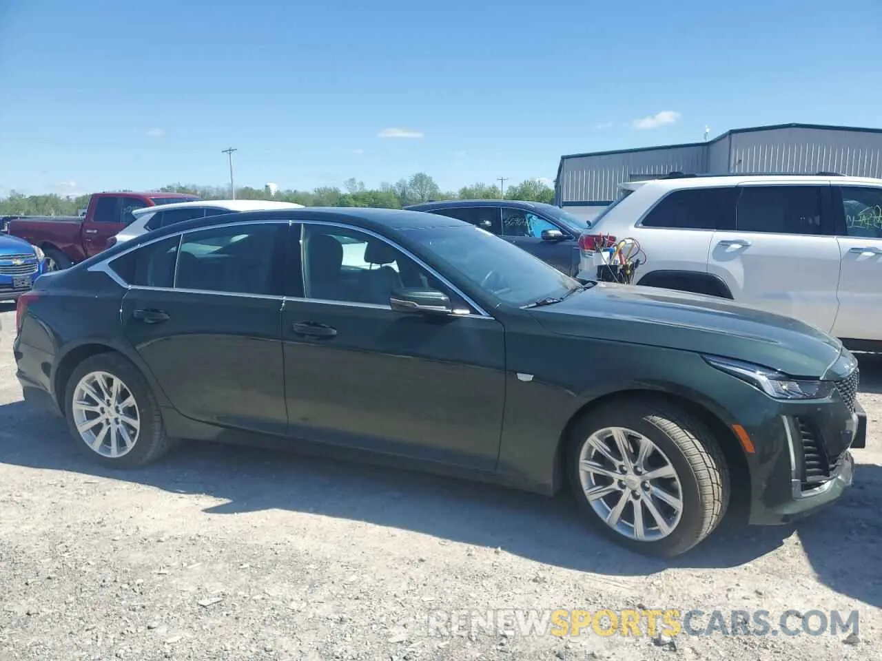 4 Photograph of a damaged car 1G6DX5RK0M0109355 CADILLAC CT5 2021