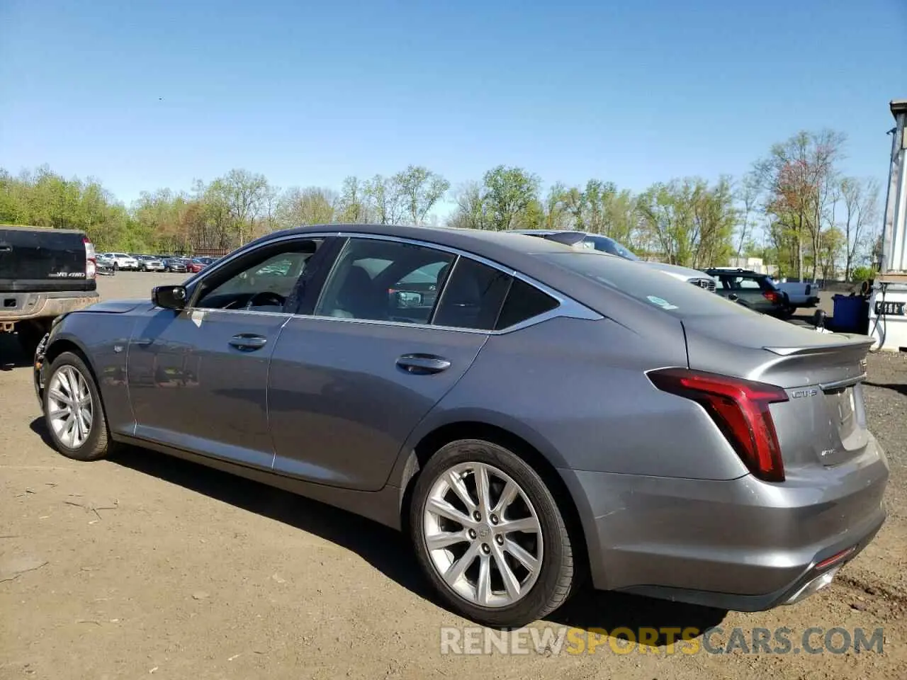 2 Photograph of a damaged car 1G6DX5RK1M0126620 CADILLAC CT5 2021
