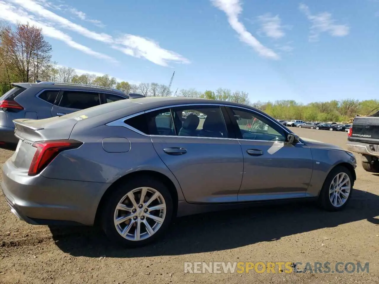 3 Photograph of a damaged car 1G6DX5RK1M0126620 CADILLAC CT5 2021