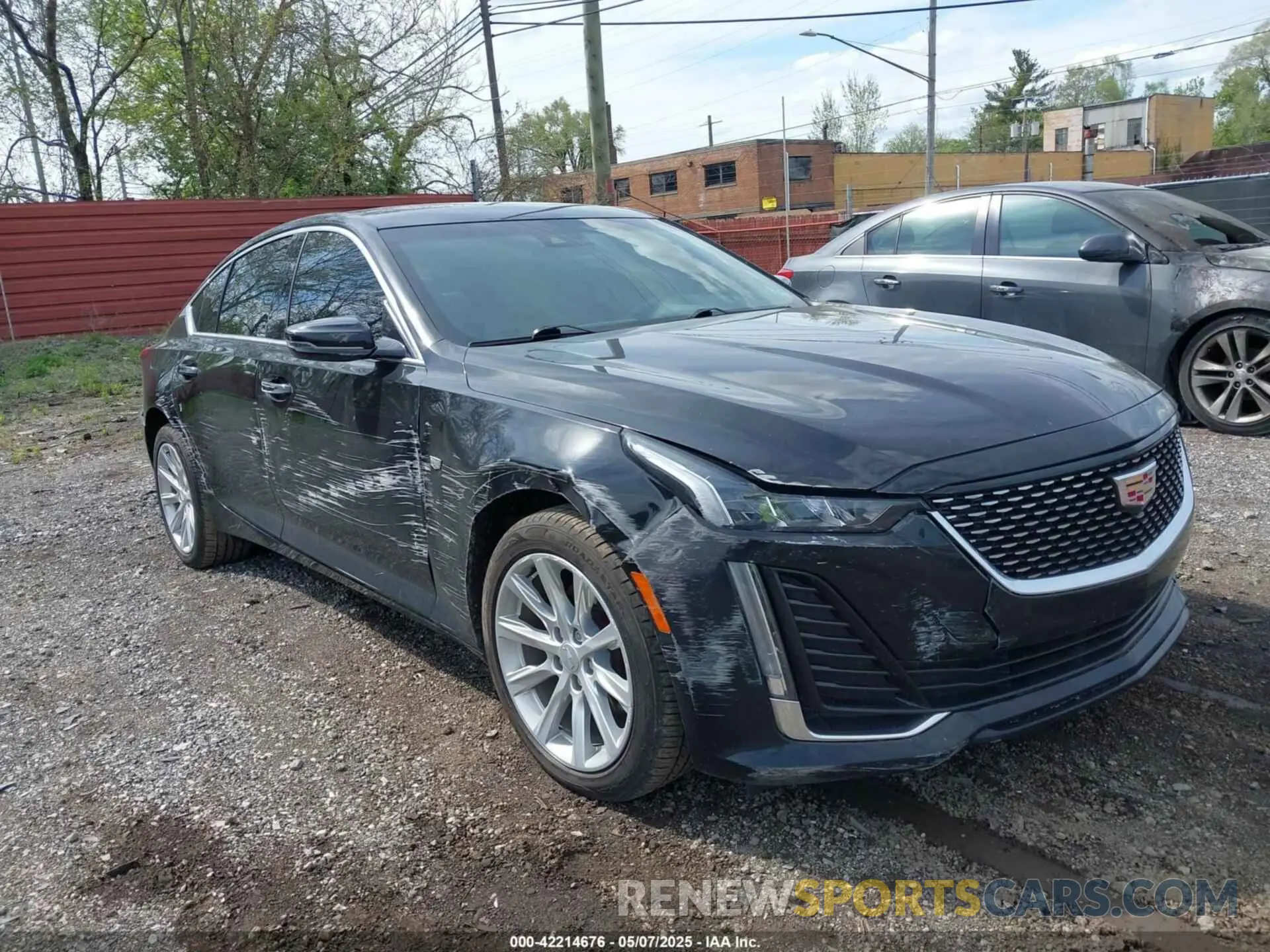 1 Photograph of a damaged car 1G6DX5RKXM0146235 CADILLAC CT5 2021