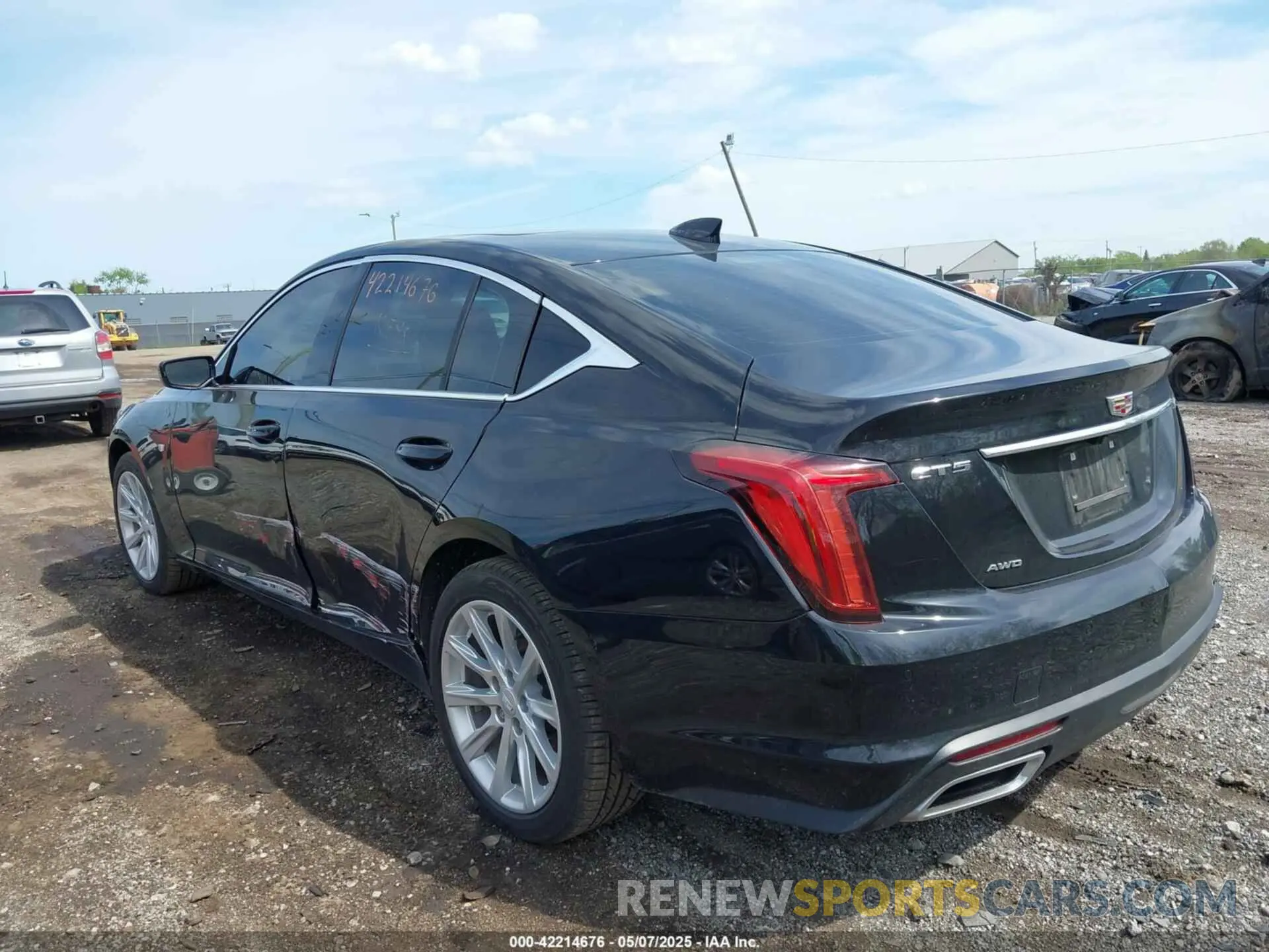 3 Photograph of a damaged car 1G6DX5RKXM0146235 CADILLAC CT5 2021