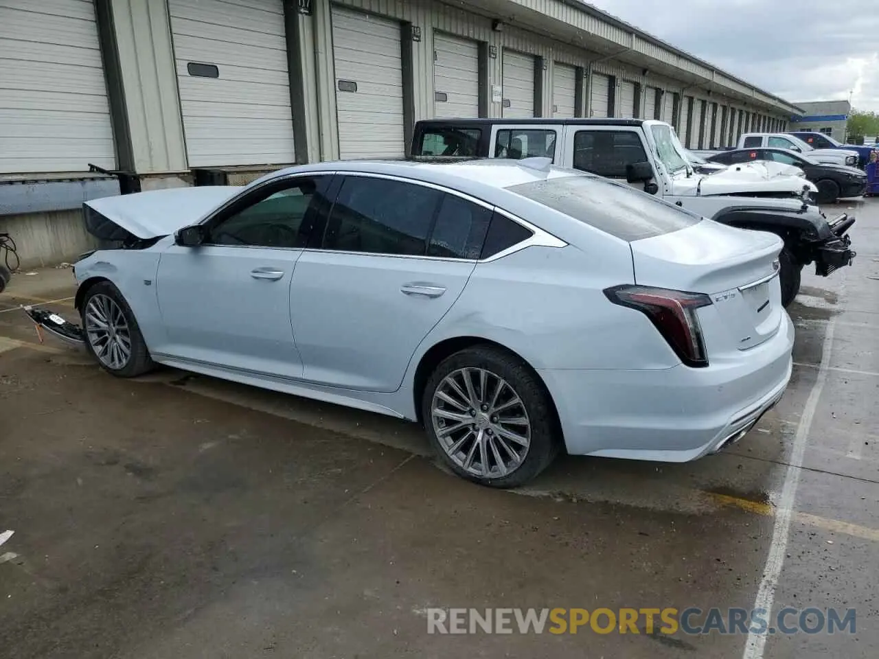 2 Photograph of a damaged car 1G6D15RW4N0120154 CADILLAC CT5 2022