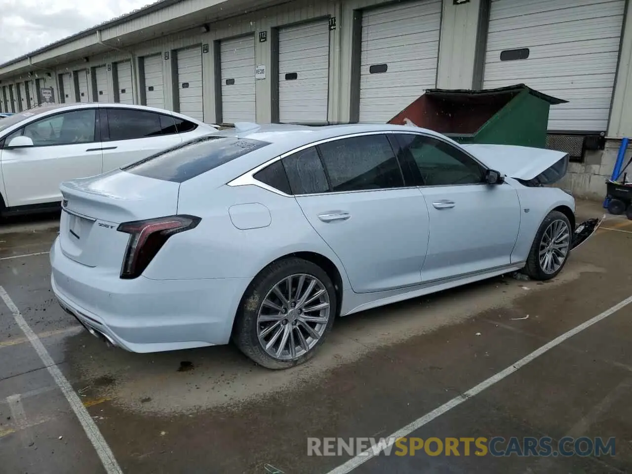 3 Photograph of a damaged car 1G6D15RW4N0120154 CADILLAC CT5 2022