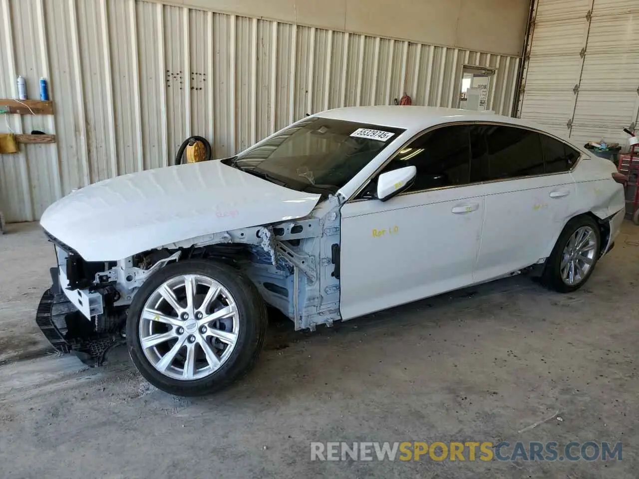1 Photograph of a damaged car 1G6DM5RK1N0125025 CADILLAC CT5 2022