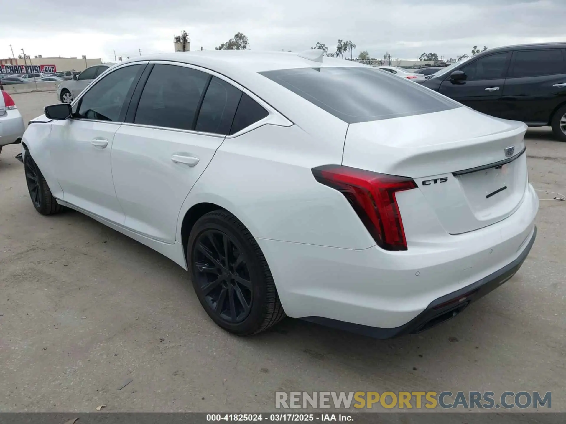 3 Photograph of a damaged car 1G6DM5RK6N0136036 CADILLAC CT5 2022