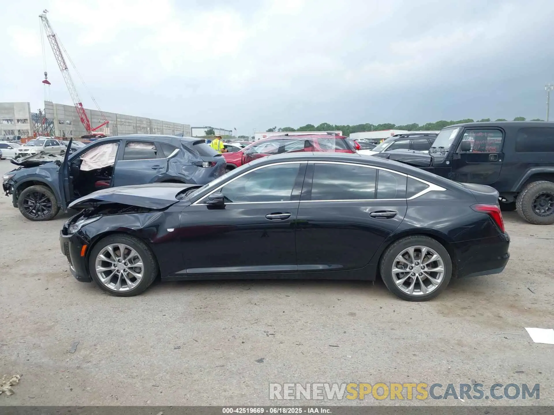 14 Photograph of a damaged car 1G6DN5RK2N0135513 CADILLAC CT5 2022