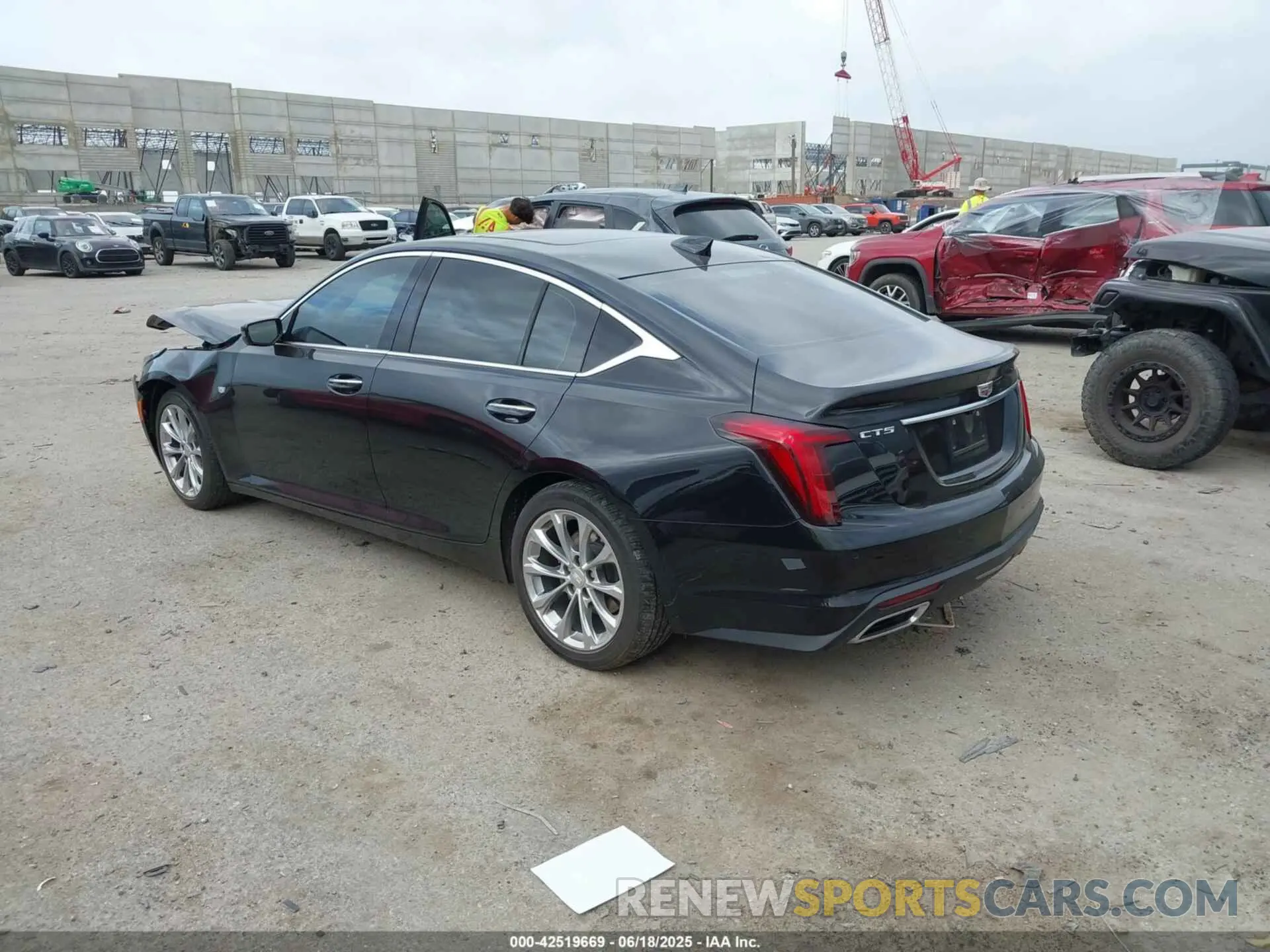 3 Photograph of a damaged car 1G6DN5RK2N0135513 CADILLAC CT5 2022