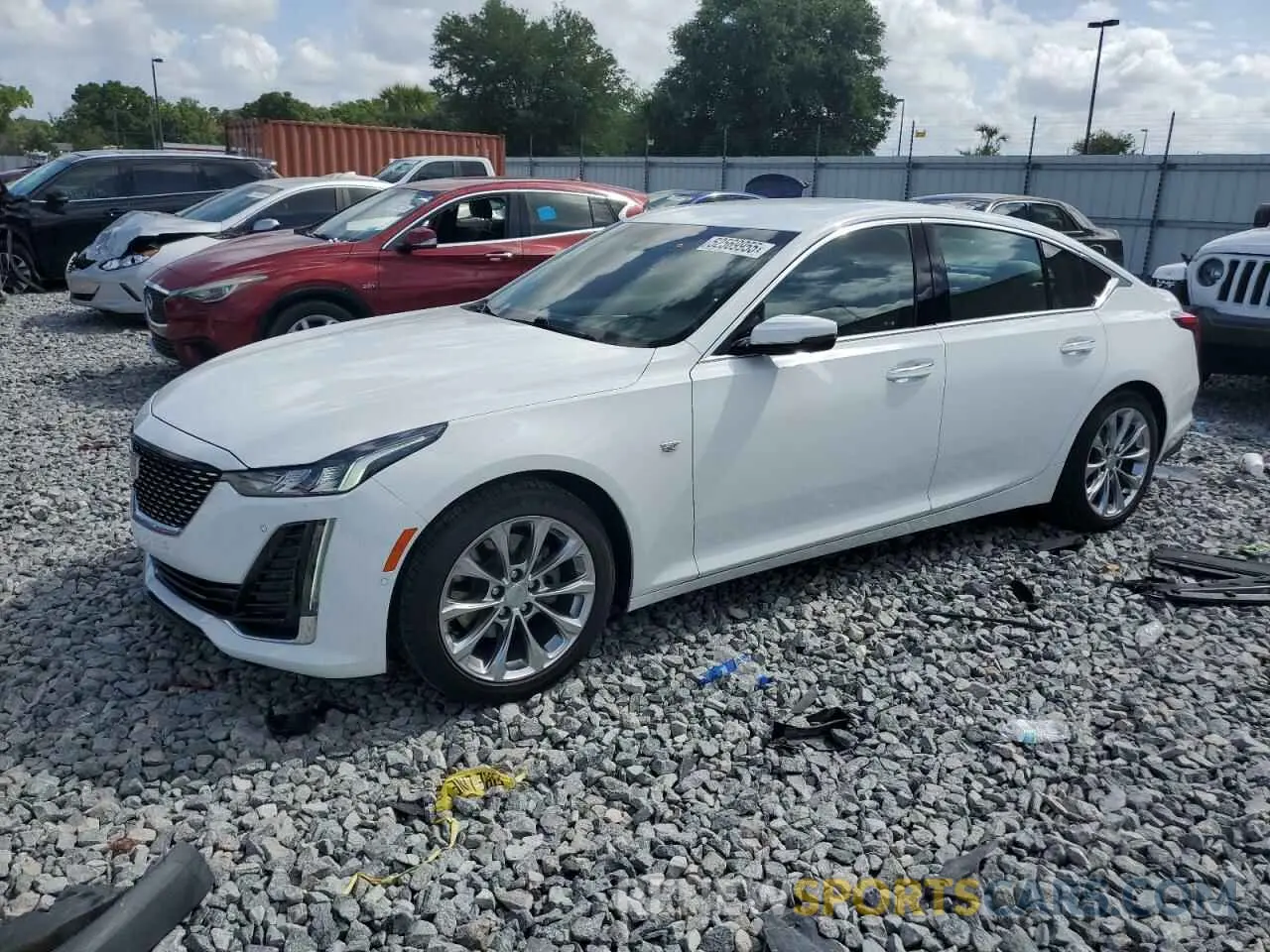 1 Photograph of a damaged car 1G6DN5RK3N0129283 CADILLAC CT5 2022