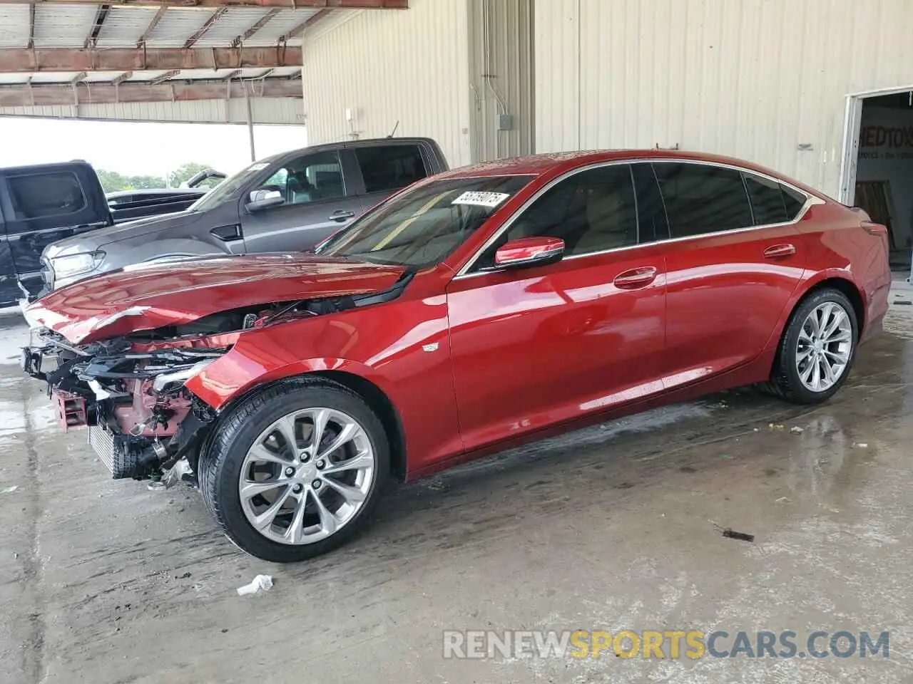 1 Photograph of a damaged car 1G6DN5RK6N0115653 CADILLAC CT5 2022