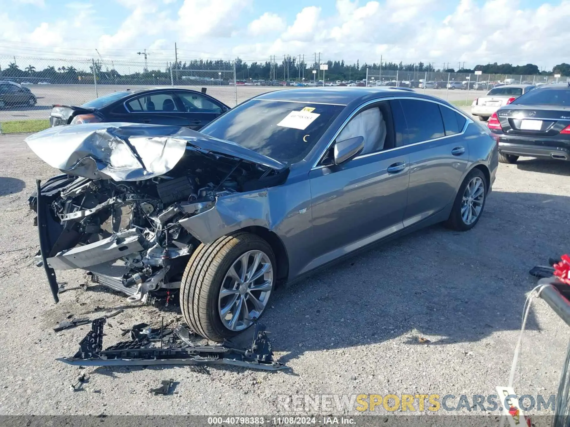 2 Photograph of a damaged car 1G6DN5RK8N0117274 CADILLAC CT5 2022