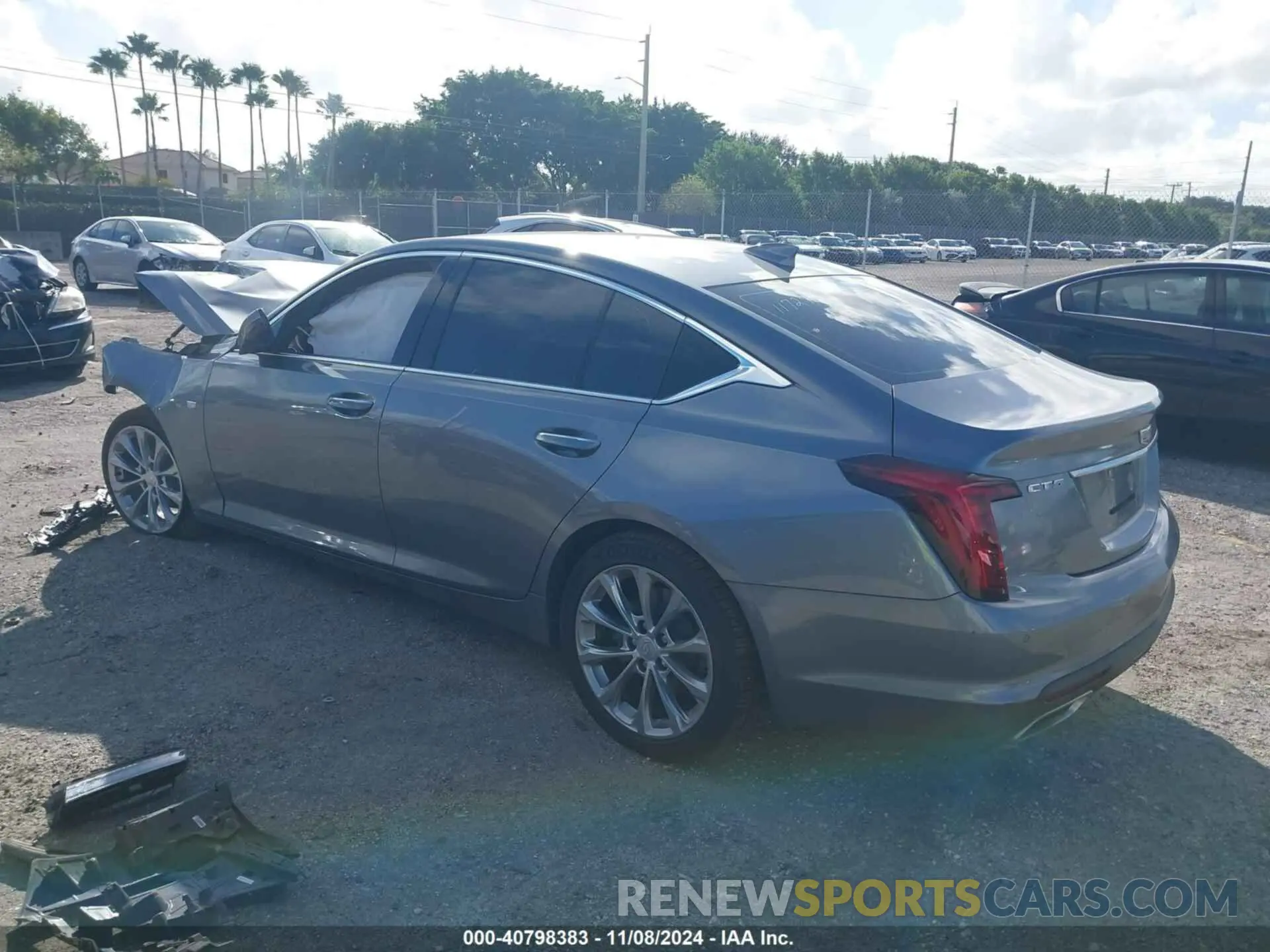 3 Photograph of a damaged car 1G6DN5RK8N0117274 CADILLAC CT5 2022