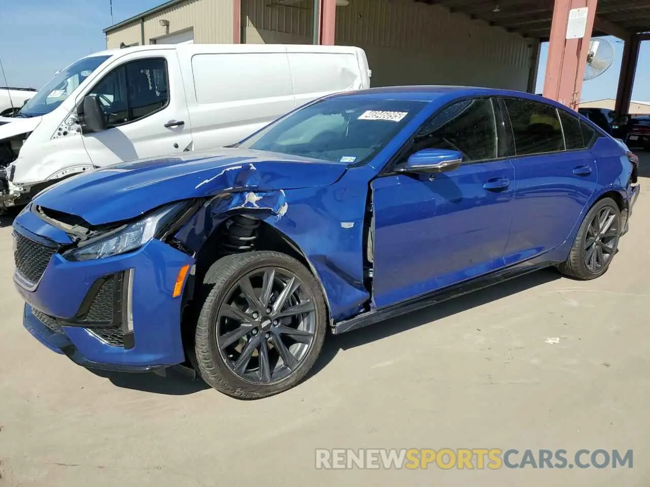 1 Photograph of a damaged car 1G6DP5RK7N0132083 CADILLAC CT5 2022
