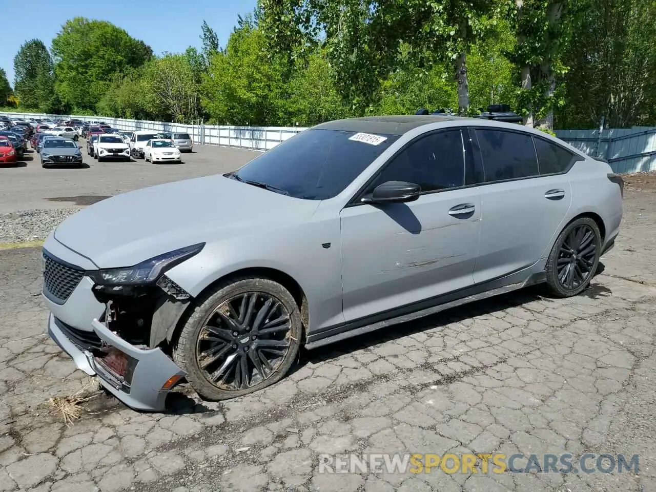 1 Photograph of a damaged car 1G6DT5RK0N0119462 CADILLAC CT5 2022