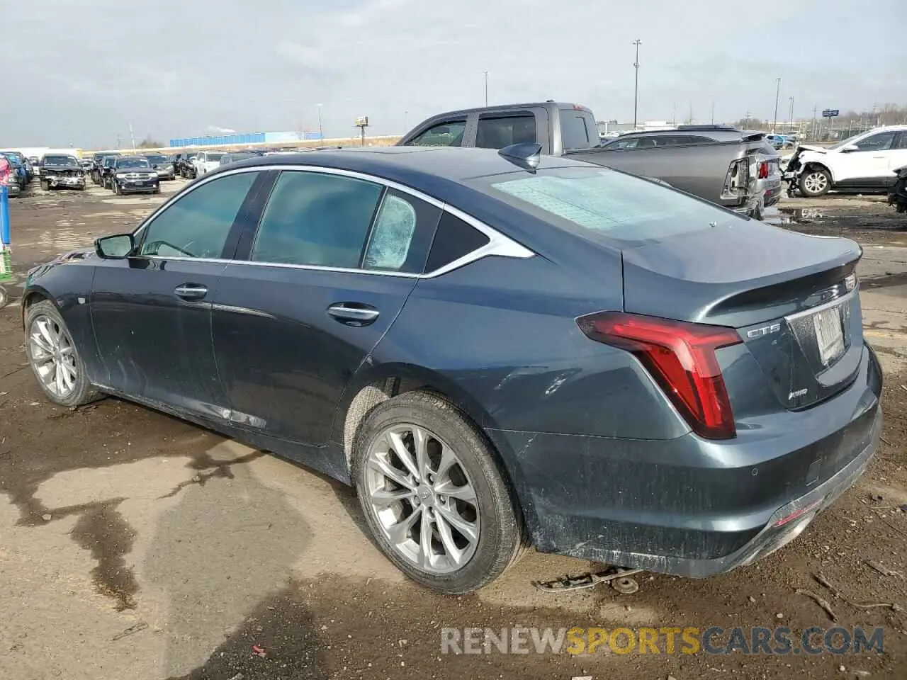 2 Photograph of a damaged car 1G6DT5RK7N0112475 CADILLAC CT5 2022
