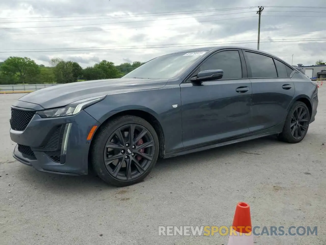 1 Photograph of a damaged car 1G6DU5RK3N0136141 CADILLAC CT5 2022