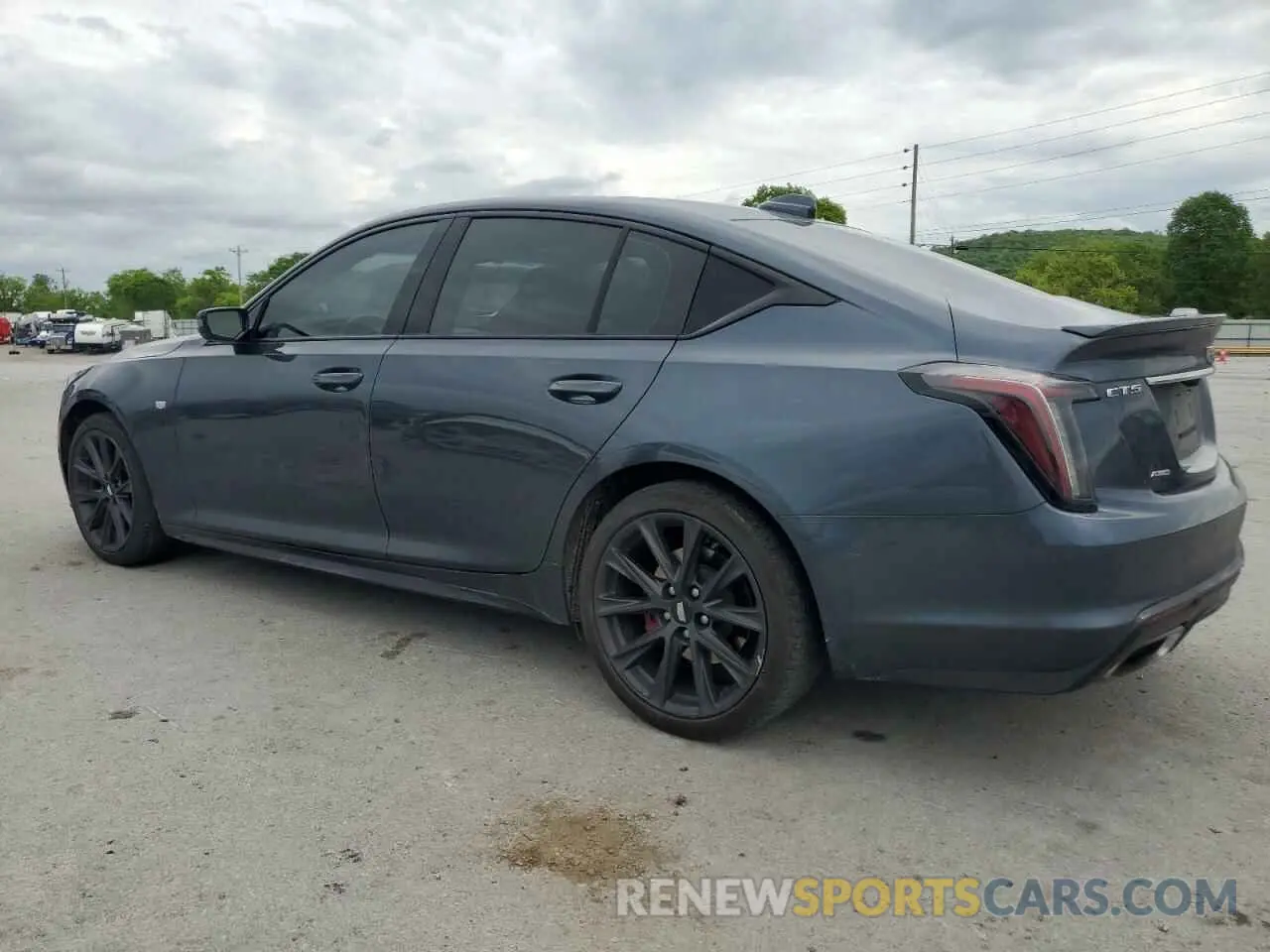 2 Photograph of a damaged car 1G6DU5RK3N0136141 CADILLAC CT5 2022