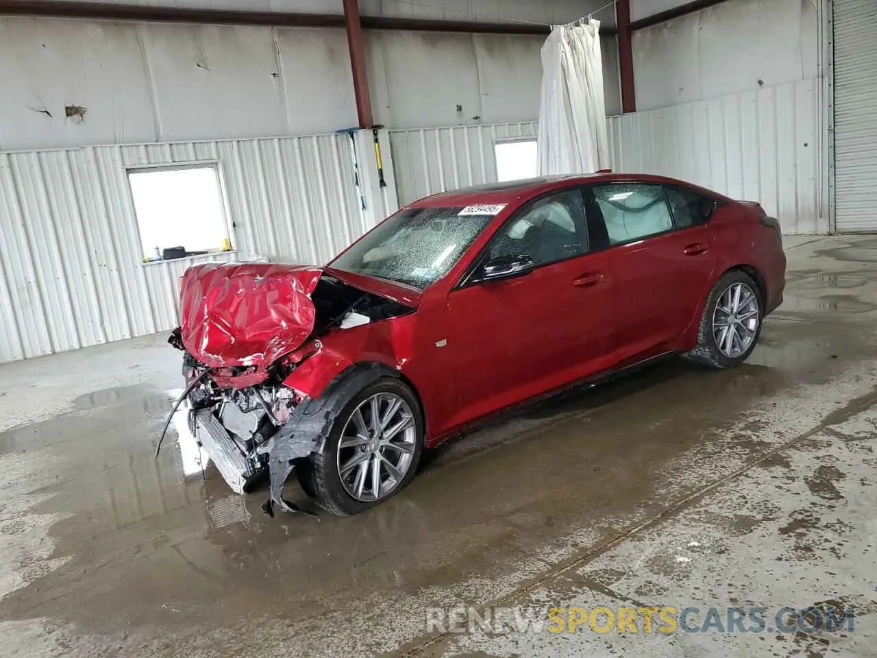 1 Photograph of a damaged car 1G6DU5RK7N0120217 CADILLAC CT5 2022
