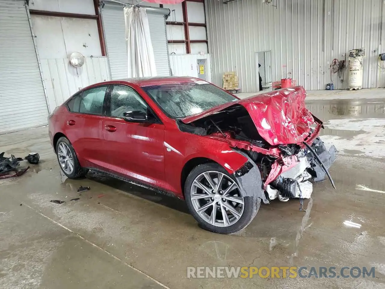 4 Photograph of a damaged car 1G6DU5RK7N0120217 CADILLAC CT5 2022