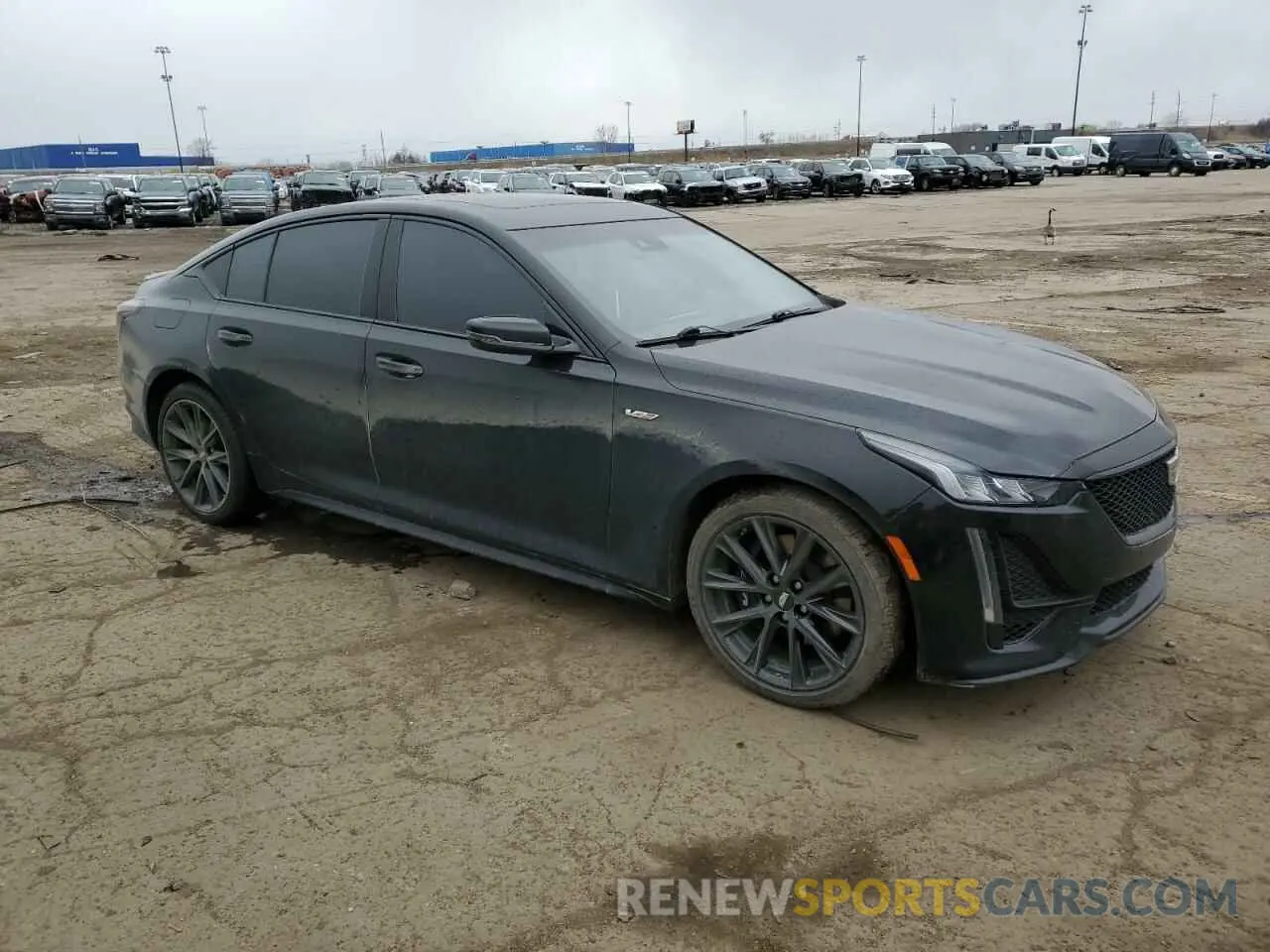 4 Photograph of a damaged car 1G6DV5RW5N0114674 CADILLAC CT5 2022