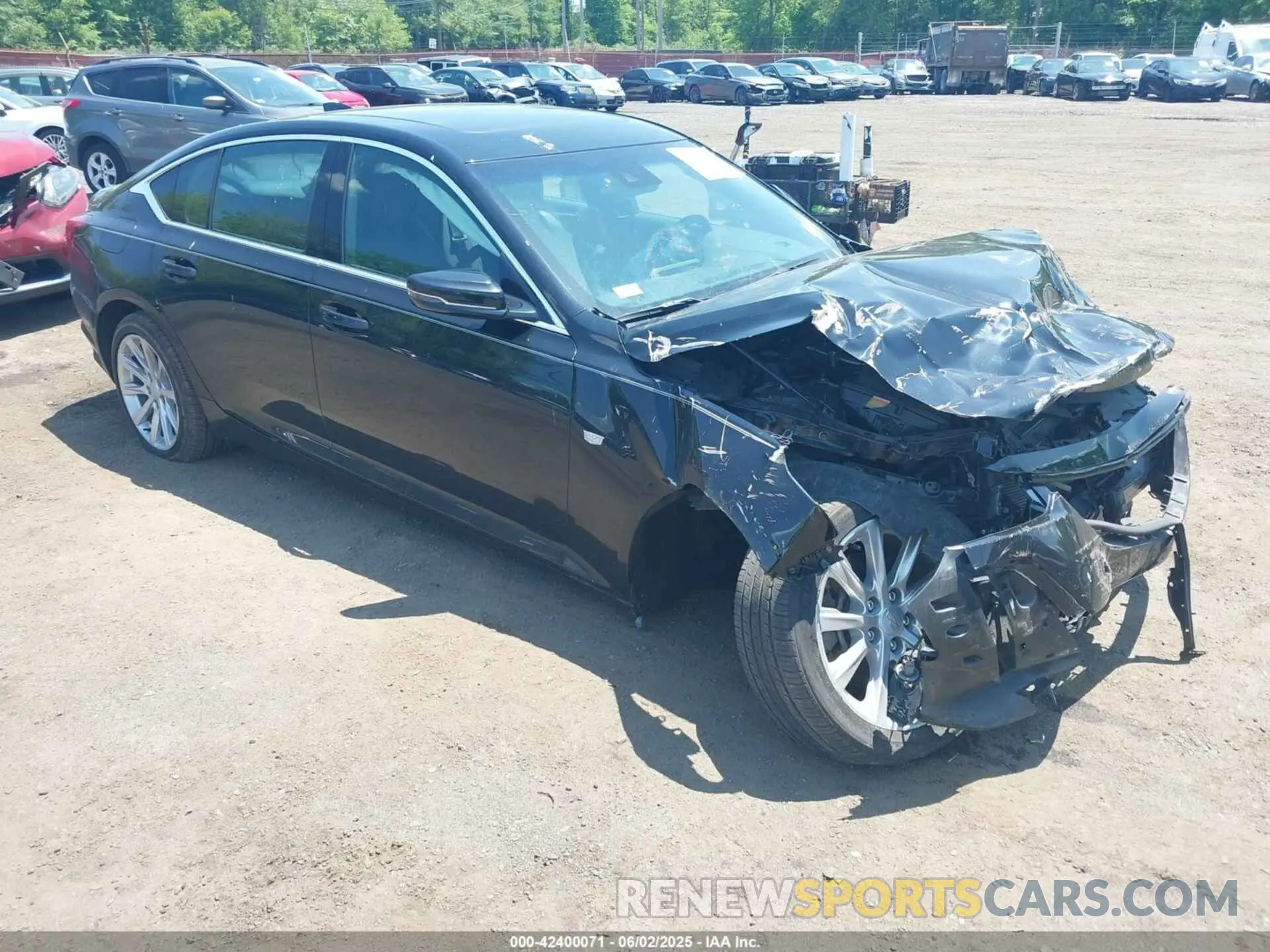 1 Photograph of a damaged car 1G6DX5RK0N0130725 CADILLAC CT5 2022