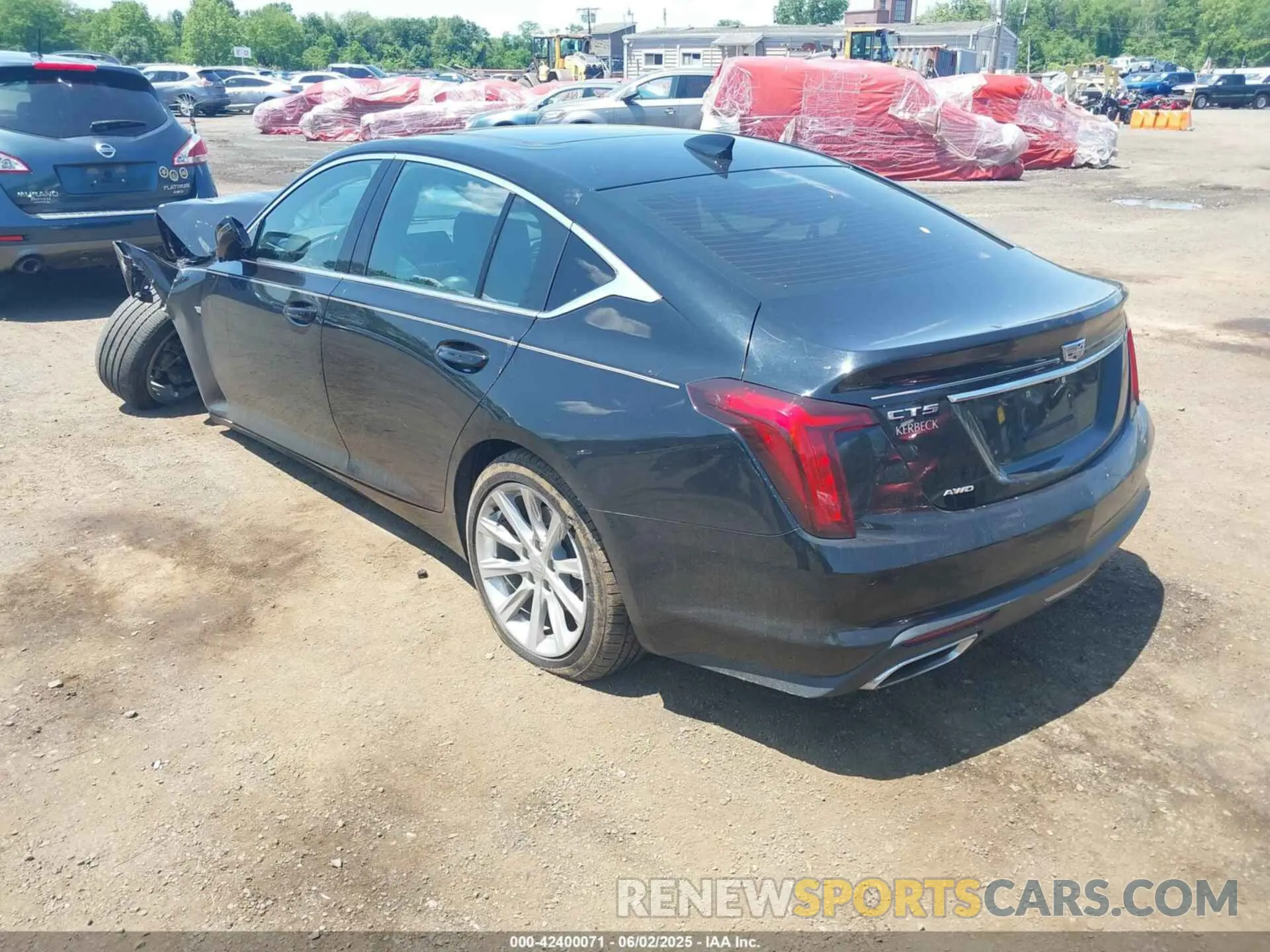 3 Photograph of a damaged car 1G6DX5RK0N0130725 CADILLAC CT5 2022