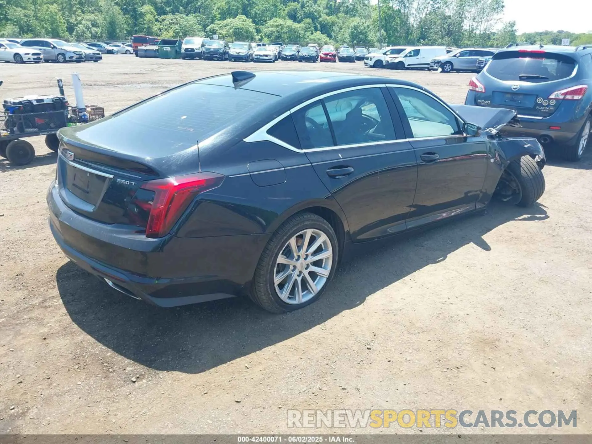 4 Photograph of a damaged car 1G6DX5RK0N0130725 CADILLAC CT5 2022